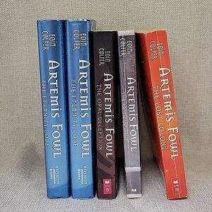 5 Artemis Fowl series books